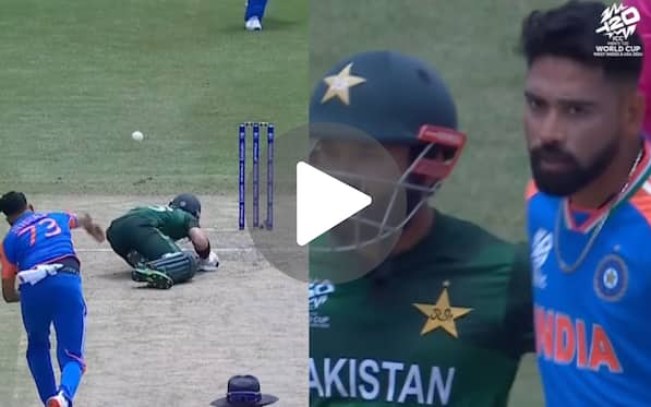 [Watch] Guilty Siraj 'Apologizes' To Rizwan After Hitting Him With A Brutal Throw